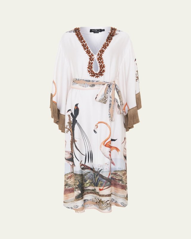 Paradise Land Maxi Caftan
